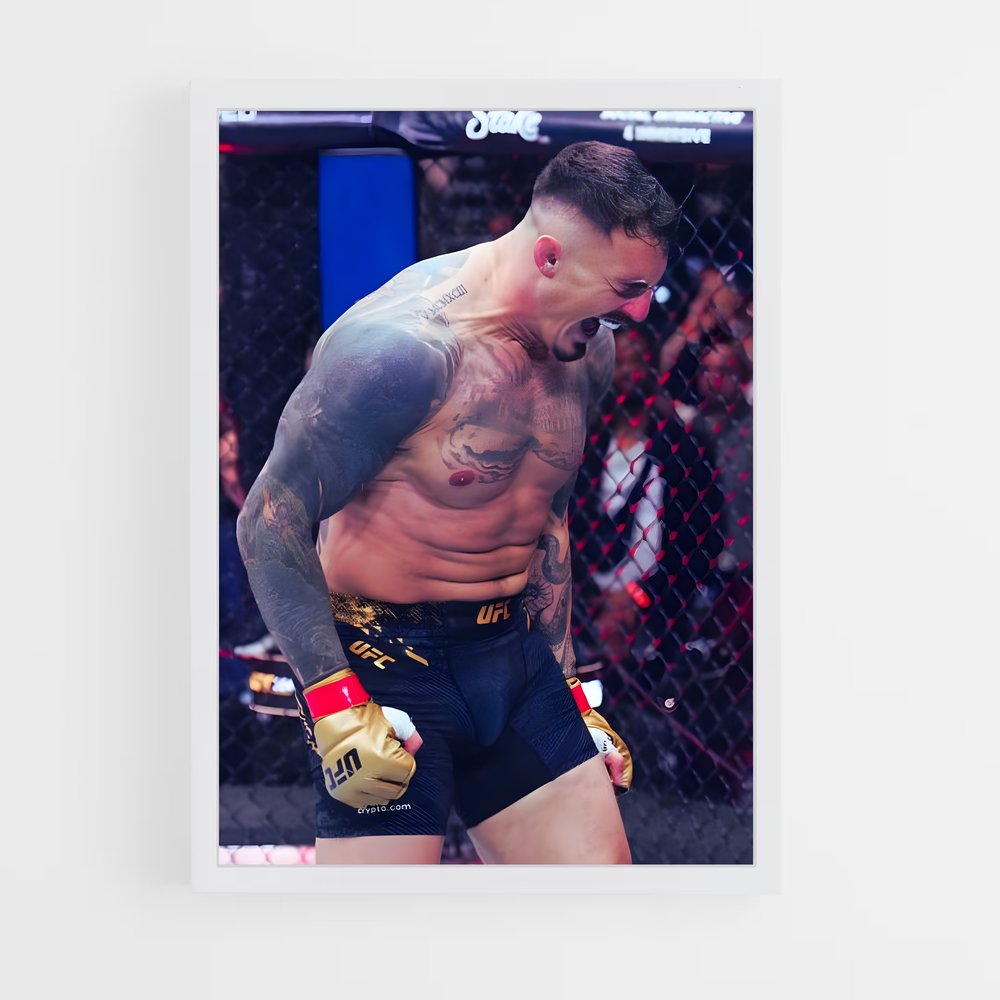 Poster Confrontation Épique – affiche MMA (vue 3)